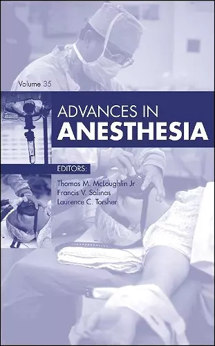 Advances in Anesthesia, 2017 cover