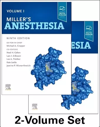 Miller's Anesthesia, 2-Volume Set cover