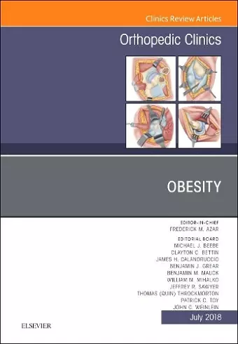 Obesity, An Issue of Orthopedic Clinics cover