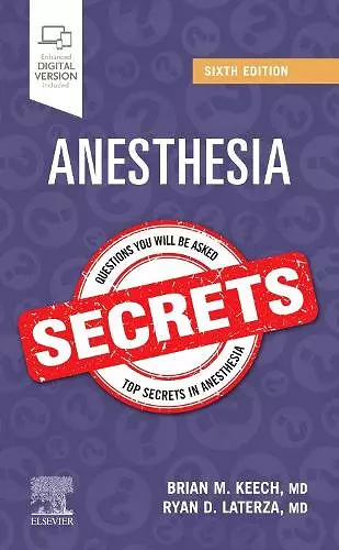 Anesthesia Secrets cover