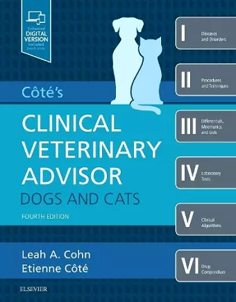 Cote's Clinical Veterinary Advisor: Dogs and Cats cover