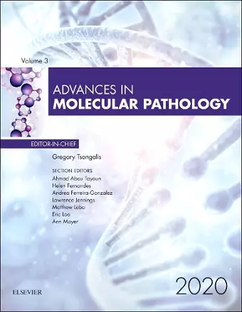 Advances in Molecular Pathology, 2020 cover