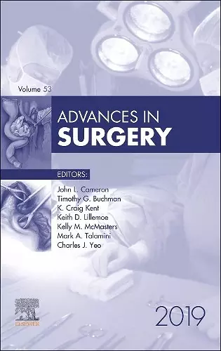 Advances in Surgery, 2019 cover