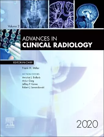 Advances in Clinical Radiology, 2020 cover