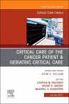 Critical Care of the Cancer Patient, An Issue of Critical Care Clinics cover