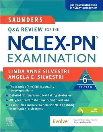 Saunders Q & A Review for the NCLEX-PN® Examination cover