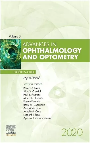 Advances in Ophthalmology and Optometry , 2020 cover