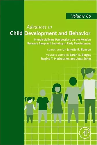 Interdisciplinary Perspectives on the Relation between Sleep and Learning in Early Development cover