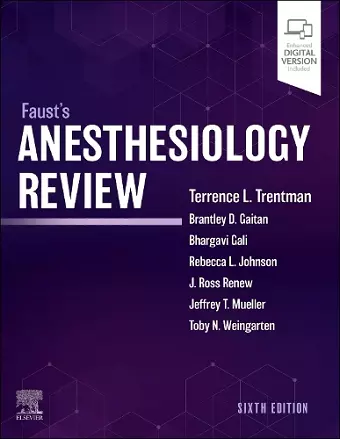 Faust's Anesthesiology Review cover