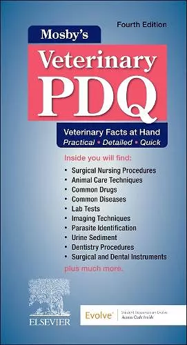 Mosby's Veterinary PDQ cover