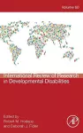 International Review Research in Developmental Disabilities cover