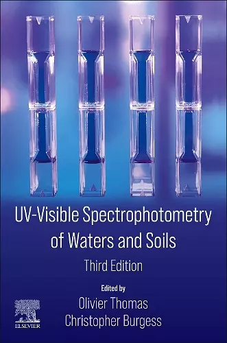 UV-Visible Spectrophotometry of Waters and Soils cover