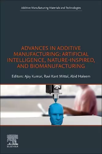 Advances in Additive Manufacturing cover