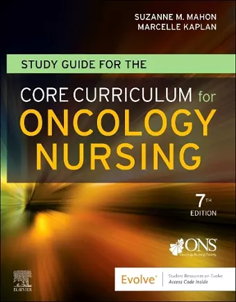 Study Guide for the Core Curriculum for Oncology Nursing cover