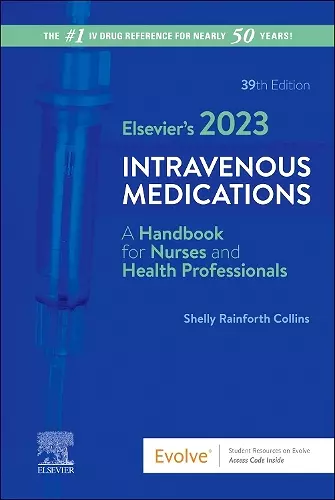 Elsevier's 2023 Intravenous Medications cover