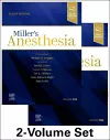 Miller's Anesthesia, 2-Volume Set cover