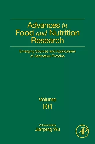 Emerging Sources and Applications of Alternative Proteins cover