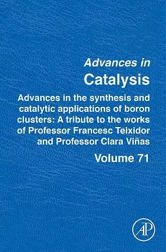 Advances in the Synthesis and Catalytic Applications of Boron Cluster cover