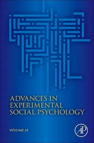 Advances in Experimental Social Psychology cover