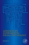 Advances in Experimental Social Psychology cover