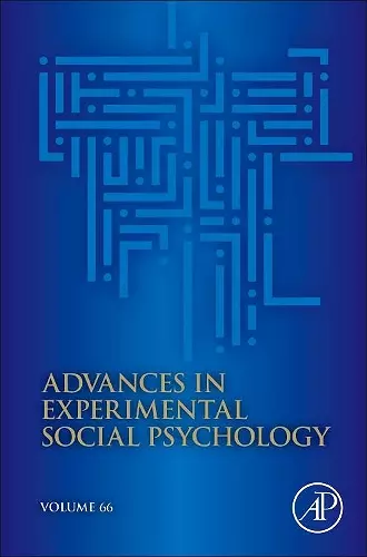 Advances in Experimental Social Psychology cover