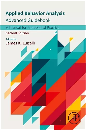 Applied Behavior Analysis Advanced Guidebook cover