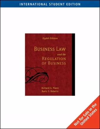 Business Law and the Regulation of Business, International Edition cover