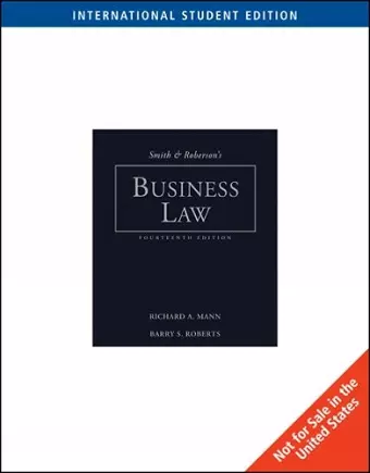 Smith and Roberson's Business Law, International Edition cover