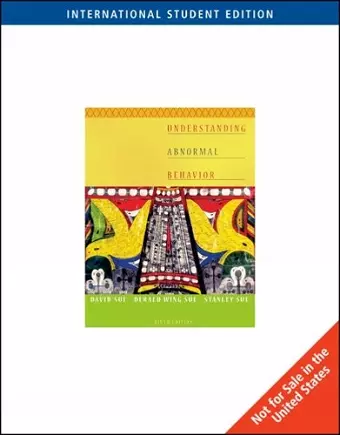 Understanding Abnormal Behavior, International Edition cover