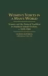 Women's Voices in A Man's World cover