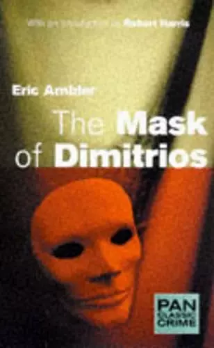 The Mask of Dimitrios cover