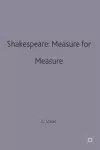 Shakespeare: Measure for Measure cover