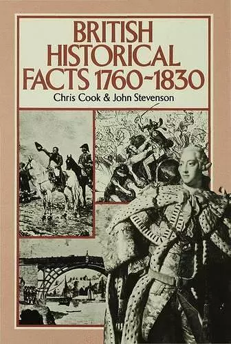 British Historical Facts, 1760-1830 cover