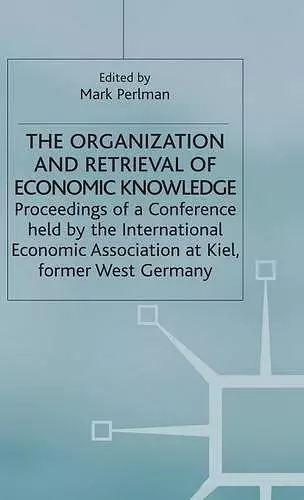 The Organization and Retrieval of Economic Knowledge cover