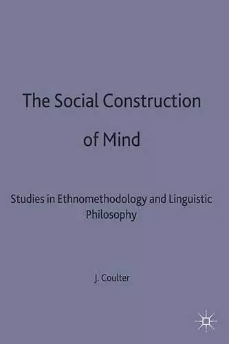 The Social Construction of Mind cover