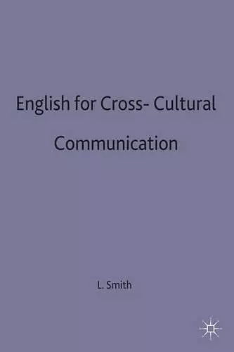 English for Cross-Cultural Communication cover