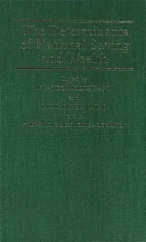 The Determinants of National Saving and Wealth cover