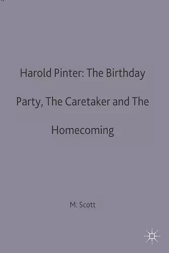 Harold Pinter: The Birthday Party, The Caretaker and The Homecoming cover