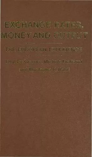 Exchange Rates, Money and Output cover