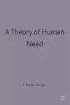 A Theory of Human Need cover