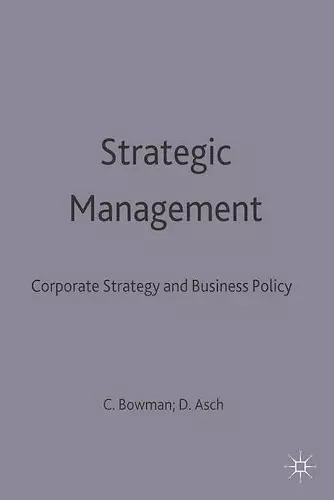 Strategic Management cover