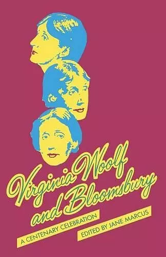 Virginia Woolf and Bloomsbury cover