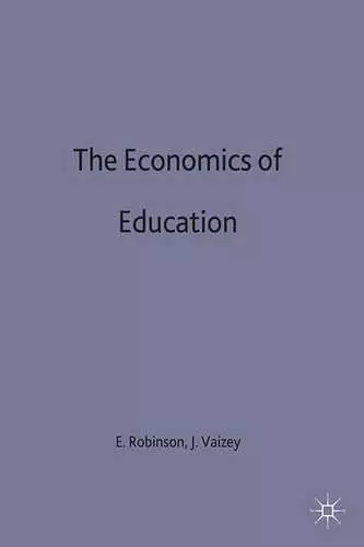 The Economics of Education cover