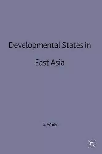 Developmental States in East Asia cover