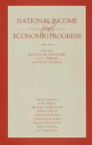 National Income and Economic Progress cover