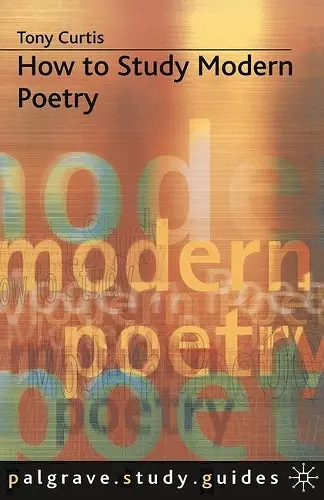 How to Study Modern Poetry cover