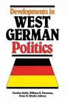 Developments in West German Politics cover