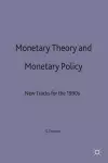 Monetary Theory and Monetary Policy cover