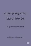 Contemporary British Drama, 1970–90 cover