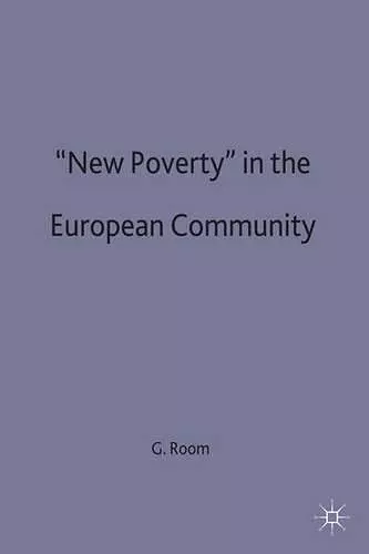 ‘New Poverty’ in the European Community cover